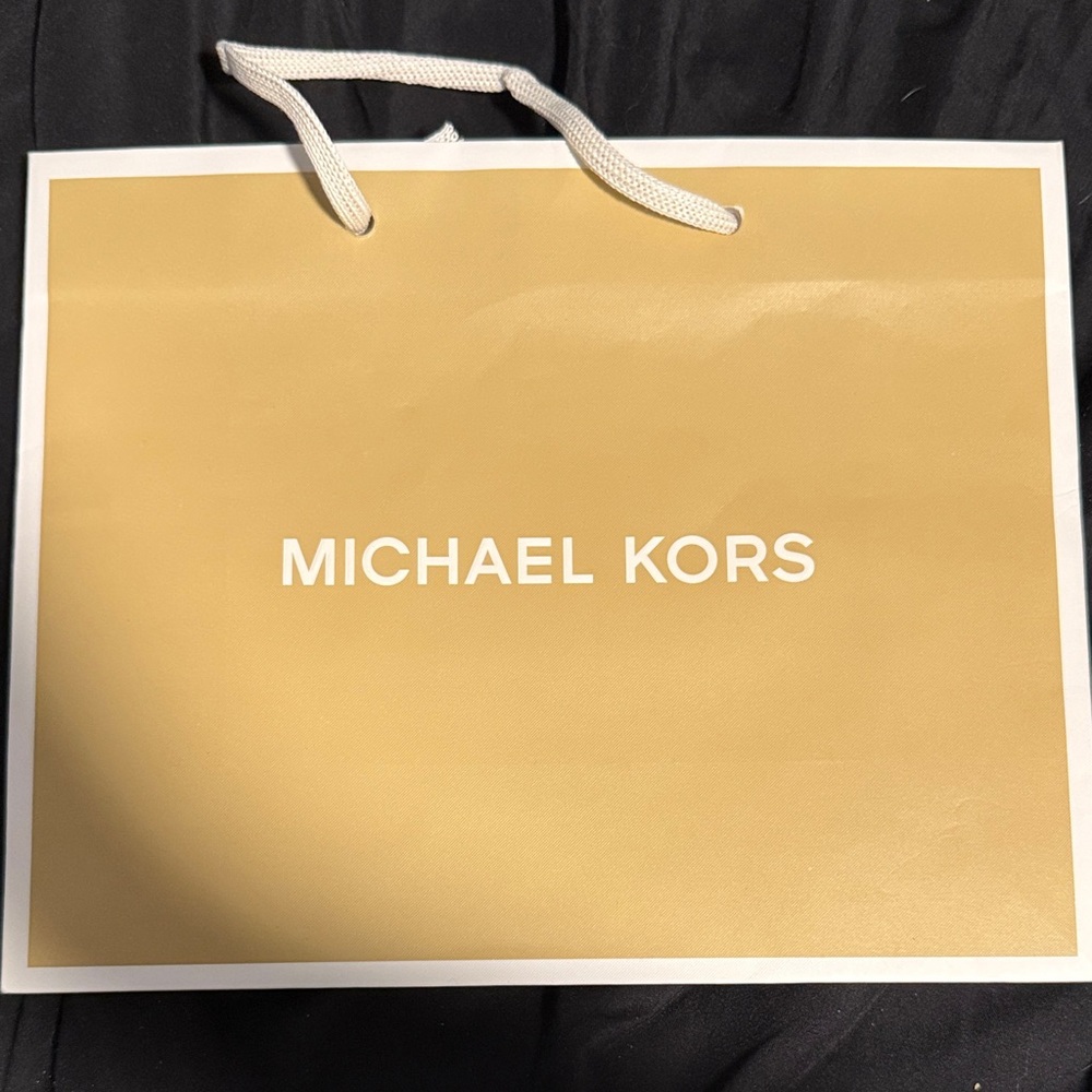 Michael Kors Gold Tote Bag